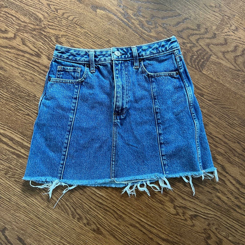 Abercrombie & Fitch Jean Skirt